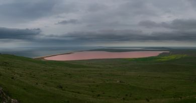 Экскурсия из Феодосии: Розовое Кояшское озеро. Мыс Опук. фото 10922