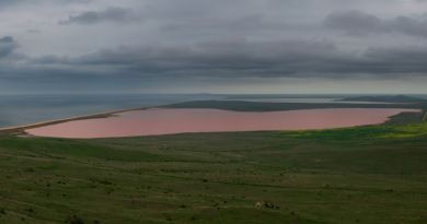 Экскурсия из Феодосии: Розовое Кояшское озеро. Мыс Опук. фото 12419